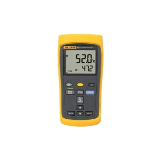 Fluke Type J, K, Type T, Type E Probe Handheld Digital Thermometer 1767°C Max, ±0.05% + 0.3°C Accuracy 52 II 120959-540 M