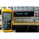 Fluke Type J, K, Type T, Type E Probe Handheld Digital Thermometer 1767°C Max, ±0.05% + 0.3°C Accuracy 52 II 120959-540 M