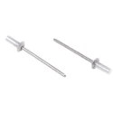 POP Aluminium Blind Rivet 3.2mm Diameter, 9mm Length, Steel Mandrel AD46SB