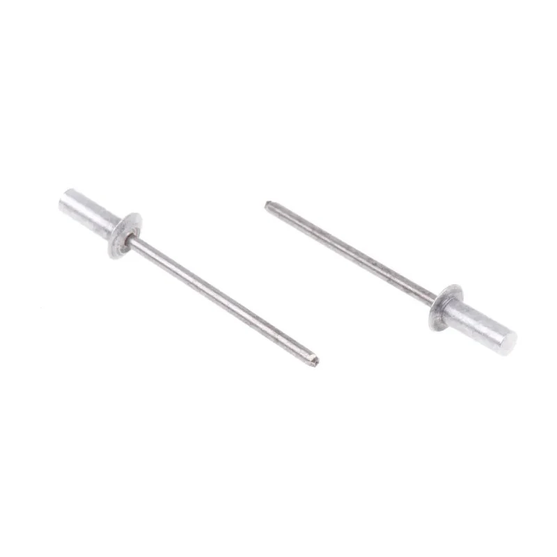 POP Aluminium Blind Rivet 3.2mm Diameter, 9mm Length, Steel Mandrel AD46SB