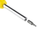 Stanley Ratchet Screwdriver & Bit Set, Phillips, Pozidriv, Slotted, Square Tips, 250mm Length 100630-540 XL