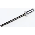 POP Aluminium Blind Rivet 4 mm Dome Head Plain Finish Aluminium Body Steel Mandrel AD56SB