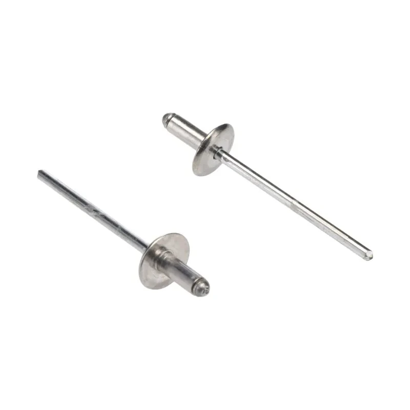 POP Aluminium Blind Rivet 3.2 mm, Dome Head, Large Flange, Aluminium Body, Steel Mandrel TAPD46BSLF9.5
