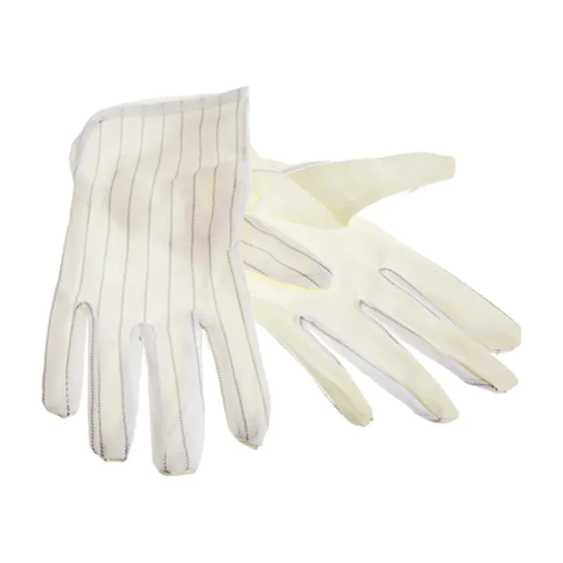 RS PRO Polyethylene Anti-Static Gloves, Size 9, Reusable, Latex Free, PVC Smooth Palm 356-2258