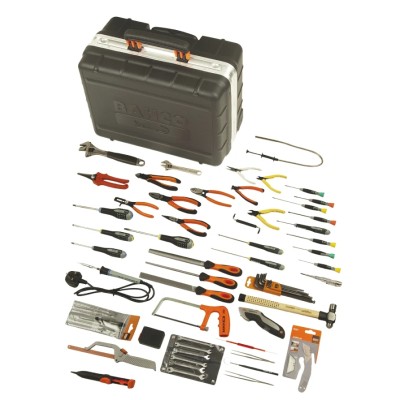 Bahco 66 Piece Electronics Tool Kit with Case 9850