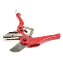 CK Pipe Cutter for Rubber, Polyvinyl Chloride, Wood, Plastic Material Cut, Ratchet Cutter Action 430003