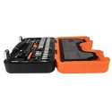 Bahco 46-Piece 1/4 in Standard Socket Set Alloy Steel Matt Finish S460