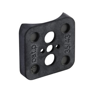 Hirschmann Black Profiled Gasket IP65 for Use with GSAZ Series Appliance Connector MPN 