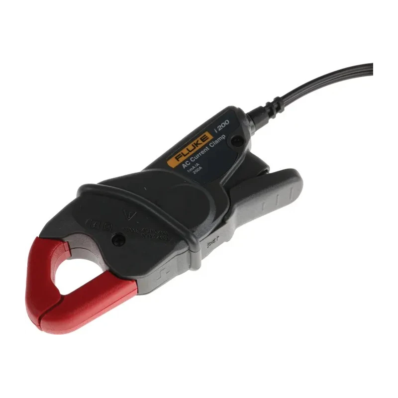 Fluke AC Current Clamp I200, AC Adapter, 240 A AC Max, 4 mm Plug Connector, 600V CAT III 120959-940 XS