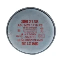 3M Filter Dust for Use with 3M 2000 Series Respirator Bayonet Connection 2 Per Pack 2138
