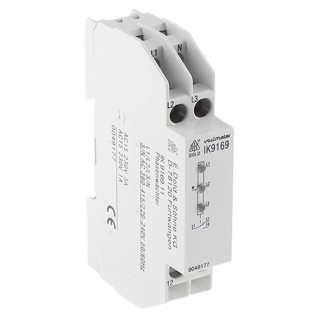 Dold Monitoring Relay, 3 Phase SPDT Contact, DIN Rail Mount, 230V AC, IK9169.11 3AC380-415/220-240V
