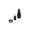 Bulgin 10A Panel Mount Fuse Holder, 1 Pole for 5 x 20 mm Fuse, 250V AC FX0455/S