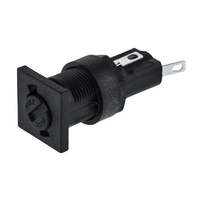 Bulgin 10A Panel Mount Fuse Holder 1P-Pole for 5 x 20 mm Fuse 250V AC FX0359