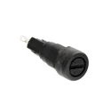 Bulgin 10A Panel Mount Fuse Holder 1 Pole for 5 x 20 mm Fuses Polyester Body 250V AC FX0455