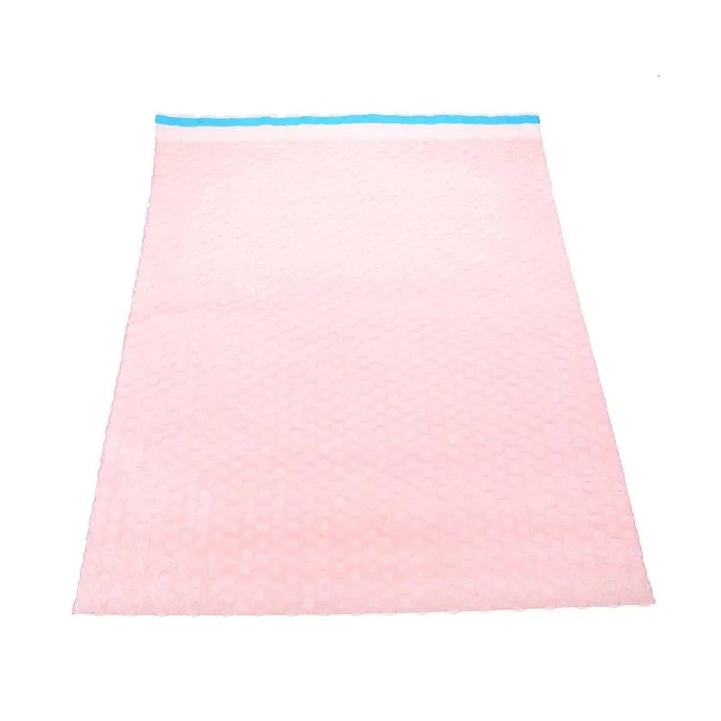 RS PRO Anti-Static Bag Pink 435mm Width x 380mm Length Bubble Wrap Style 75 Micron Film Thickness 356-2400