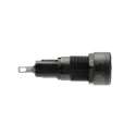 Bulgin 10A Panel Mount Fuse Holder 1 Pole for 5 x 20 mm Fuses Polyester Body 250V AC FX0455