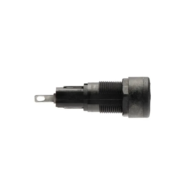Bulgin 10A Panel Mount Fuse Holder 1 Pole for 5 x 20 mm Fuses Polyester Body 250V AC FX0455