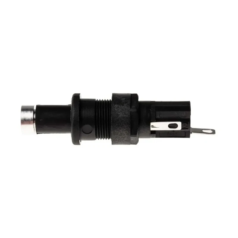Bulgin 10A Panel Mount Fuse Holder 1 Pole for 5 x 20 mm Fuses Polyester Body 250V AC FX0455