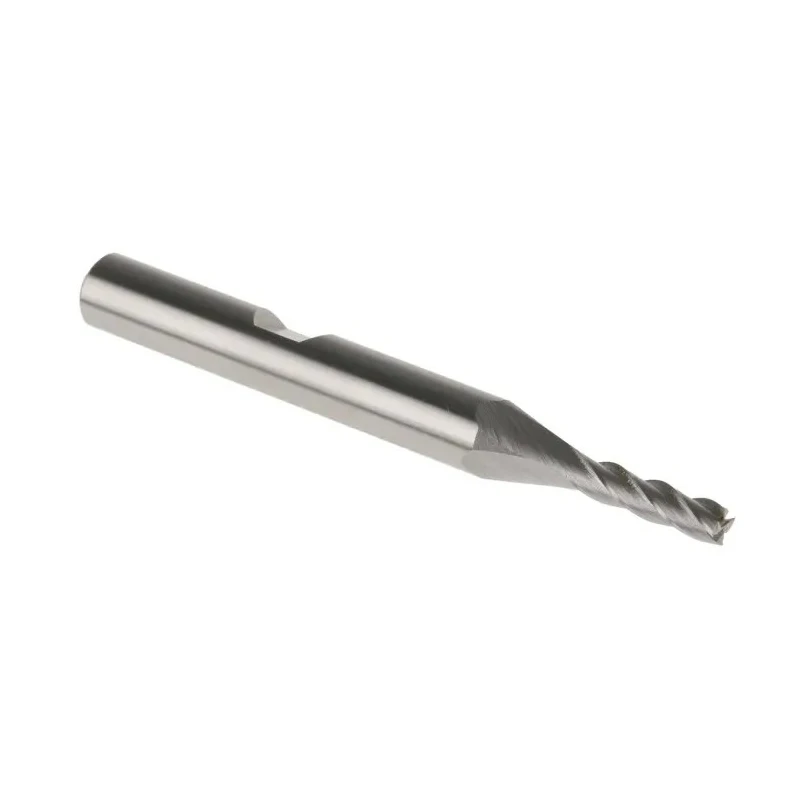 Dormer High Speed Steel End Mill, 3 mm Cutter Diameter, 6 mm Weldon Shank, 12 mm Cut Length, 56 mm Overall Length C2733.0