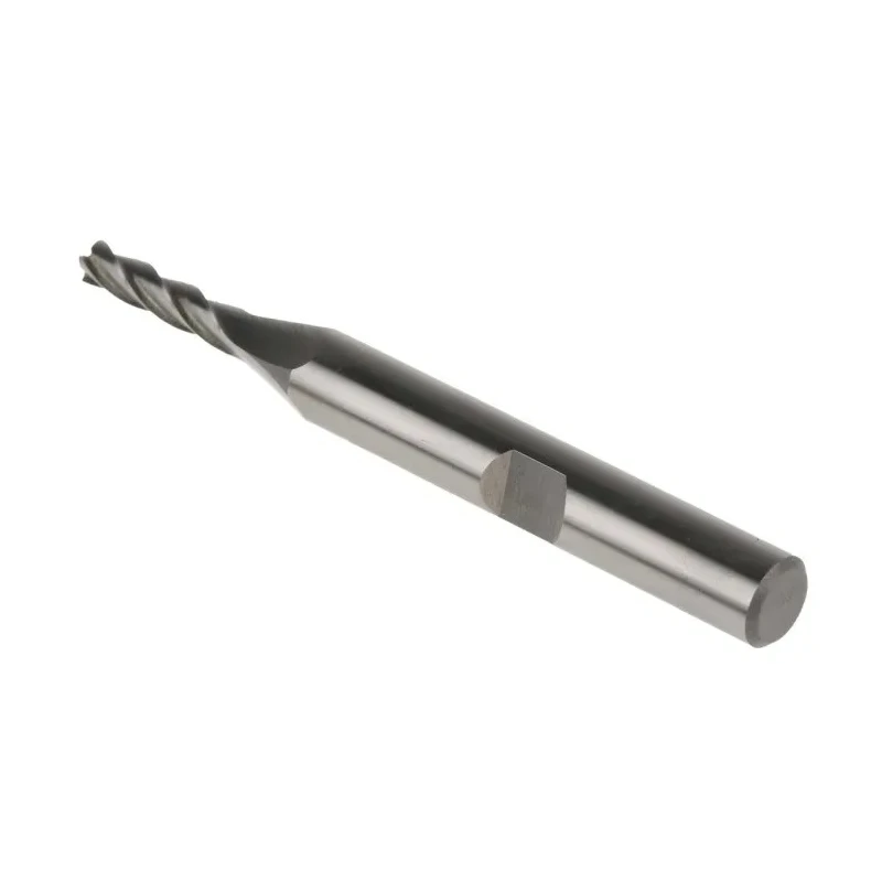 Dormer High Speed Steel End Mill, 3 mm Cutter Diameter, 6 mm Weldon Shank, 12 mm Cut Length, 56 mm Overall Length C2733.0