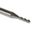 Dormer High Speed Steel End Mill, 3 mm Cutter Diameter, 6 mm Weldon Shank, 12 mm Cut Length, 56 mm Overall Length C2733.0