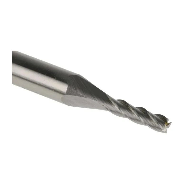 Dormer High Speed Steel End Mill, 3 mm Cutter Diameter, 6 mm Weldon Shank, 12 mm Cut Length, 56 mm Overall Length C2733.0