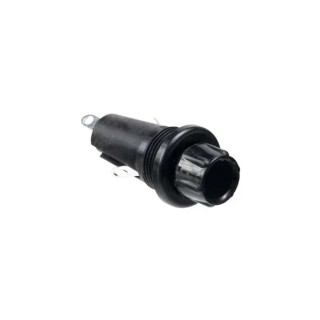 Bulgin 6.3A Panel Mount Fuse Holder 1P-Pole for 5 x 20 mm Fuse, 250V AC FX0296/1