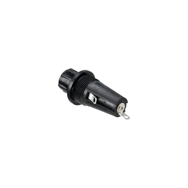 Bulgin 6.3A Panel Mount Fuse Holder 1P-Pole for 5 x 20 mm Fuse, 250V AC FX0296/1