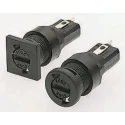 Bulgin 10A Panel Mount Fuse Holder 1-Pole for 5 x 20 mm Fuse 250V AC FX0357
