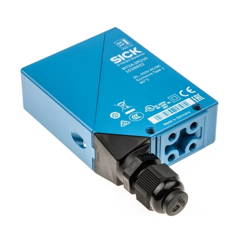 SICK Background Suppression Photoelectric Sensor Rectangular Relay Output IP69 250V WT24-2R210