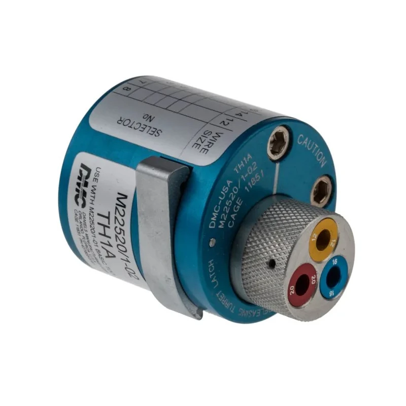 Glenair Crimp Tool Turret M22520/1-02 for Size 16 and 12 Series 970 Pin And Socket Contacts TH1A