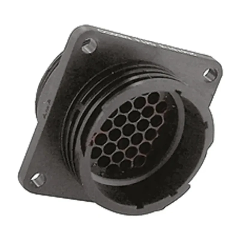 TE Connectivity Circular Connector 37 Contacts Panel Mount Socket Male IP67 600V CPC Series 206151-3