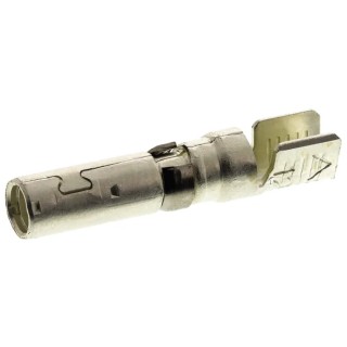 TE Connectivity Female Crimp Heavy Duty Power Connector Contact 8 AWG, 3mm² Wire, 50A, 600V, Gold Flash Plating 213847-3