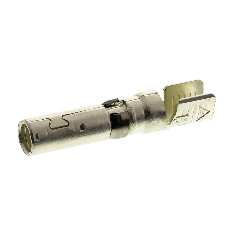 TE Connectivity Female Crimp Heavy Duty Power Connector Contact 8 AWG, 3mm² Wire, 50A, 600V, Gold Flash Plating 213847-3