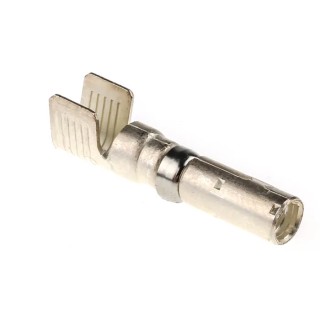 TE Connectivity Female Crimp Heavy Duty Power Connector Contact 50A 600V Gold Flash Contact Size 8 AWG Wire Size 213843-3