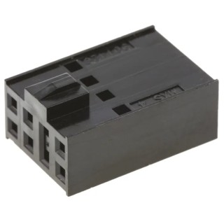 TE Connectivity C-Grid III Female Connector Housing, 2.54 mm Pitch, 8 Way, 2 Row Straight 90142-0008