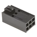 TE Connectivity C-Grid III Female Connector Housing 2.54 mm Pitch 6 Way 2 Row Straight 90142-0006