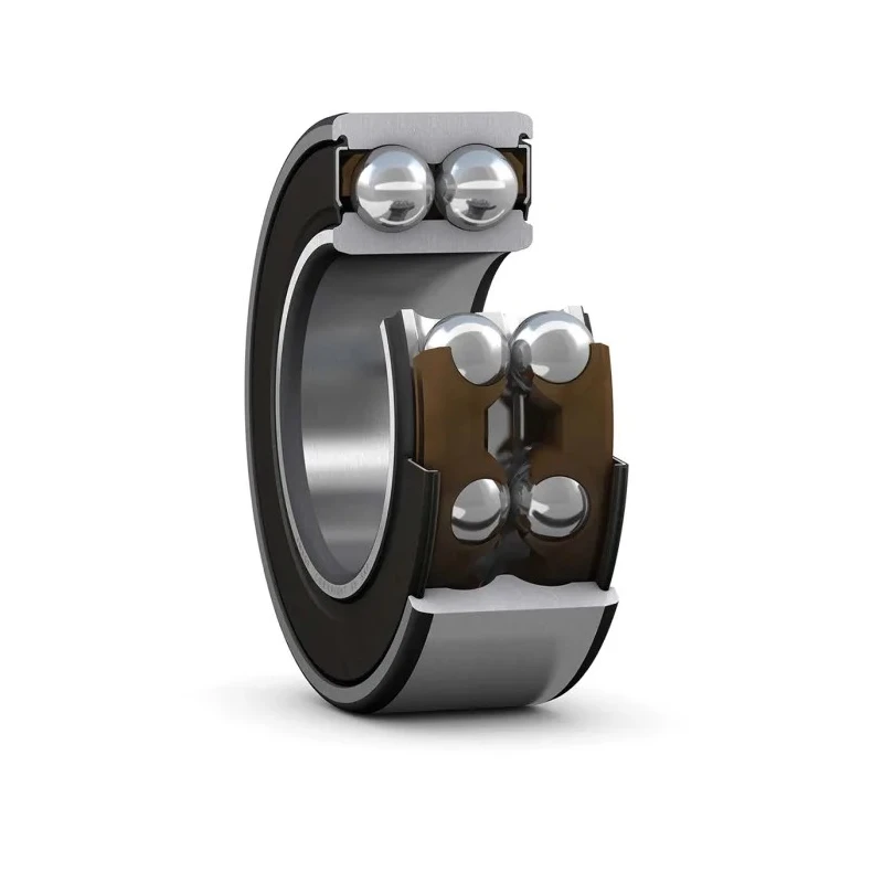 SKF 2 Row Double Row Angular Contact Ball Bearing 50 mm ID 90 mm OD 30.2 mm Race Width 3210 A-2RS1TN9/MT33