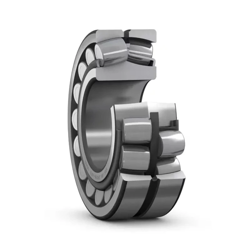 SKF Roller Bearing 40 mm Inside Diameter, 80 mm Outside Diameter, 23 mm Race Width, Steel Cage, Open End Type 22208 E