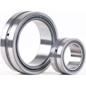 SKF Needle Roller Bearing, Open End Type, 22 mm ID x 34 mm OD, 16 mm Width, Carbon Chromium Steel Rollers NKI 22/16