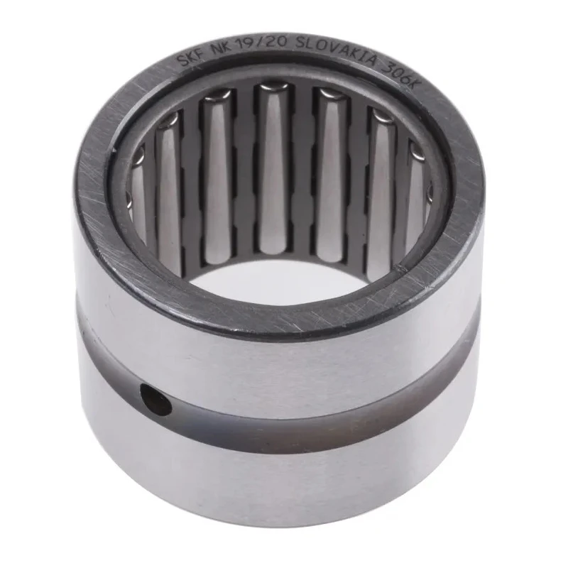 SKF Needle Roller Bearing 19 mm ID, 27 mm OD, 20 mm Width, Carbon Chrome Steel Rollers NK 19/20