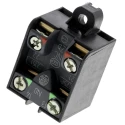 Telemecanique Sensors Limit Switch Contact Block 1 NO/1 NC Screw Clamp Terminals Plastic Housing 240V AC 3A XE2SP
