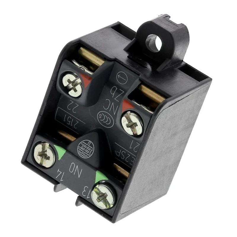 Telemecanique Sensors Limit Switch Contact Block 1 NO/1 NC Screw Clamp Terminals Plastic Housing 240V AC 3A XE2SP