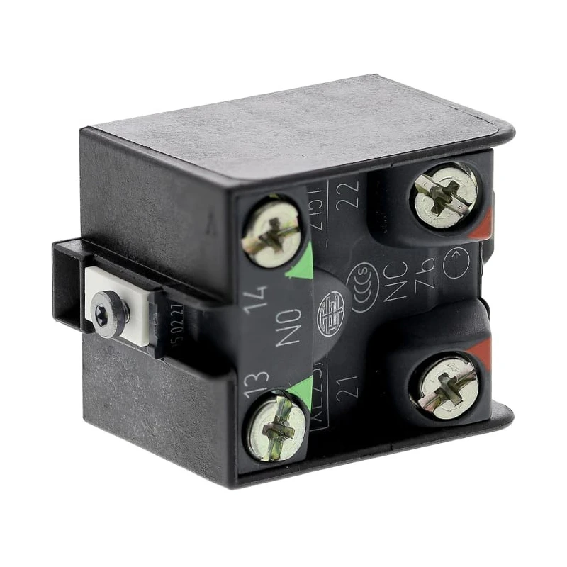 Telemecanique Sensors Limit Switch Contact Block 1 NO/1 NC Screw Clamp Terminals Plastic Housing 240V AC 3A XE2SP