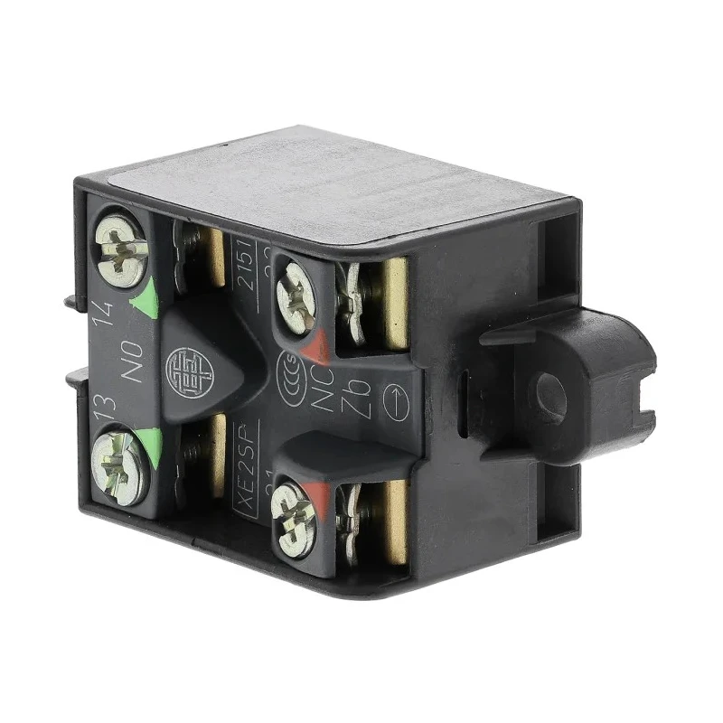 Telemecanique Sensors Limit Switch Contact Block 1 NO/1 NC Screw Clamp Terminals Plastic Housing 240V AC 3A XE2SP