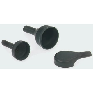 TE Connectivity Heat Shrink Boot Straight Fluid Resistant Elastomer Black 26.1 mm 202D932-25-0