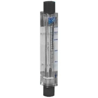 Key Instruments FR5000 Series Variable Area Flow Meter for Gas, 100L/min Min, 1400L/min Max FR5000