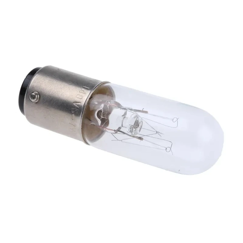 RS PRO Indicator Light BA15D, Clear Lens, 140V, 7W, 250mA, 3000h Lifespan BA15D