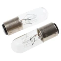 RS PRO BA15D Indicator Light Clear 220V-260V 7W 27mA 3000h Lifespan BA15D