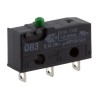 ZF Button Micro Switch Solder Terminal 100mA 250V ac SPDT IP50 DB3C-A1AA